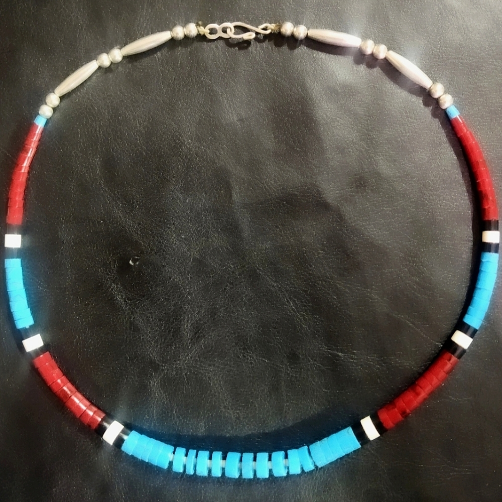 Vintage Santo Domingo Heishi necklace